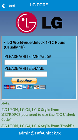 lg unlock code list free